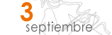 3 septiembre
