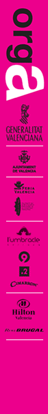 Organiza: Generalitat Valenciana, Ajuntament de Valencia, Feria Valencia, Canal 9, Punt2, L'Umbracle, Cimarrón, Hilton Valencia, Ron Brugal, Bodegas Vicente Gandia. Agradecimientos a Mercavalencia.